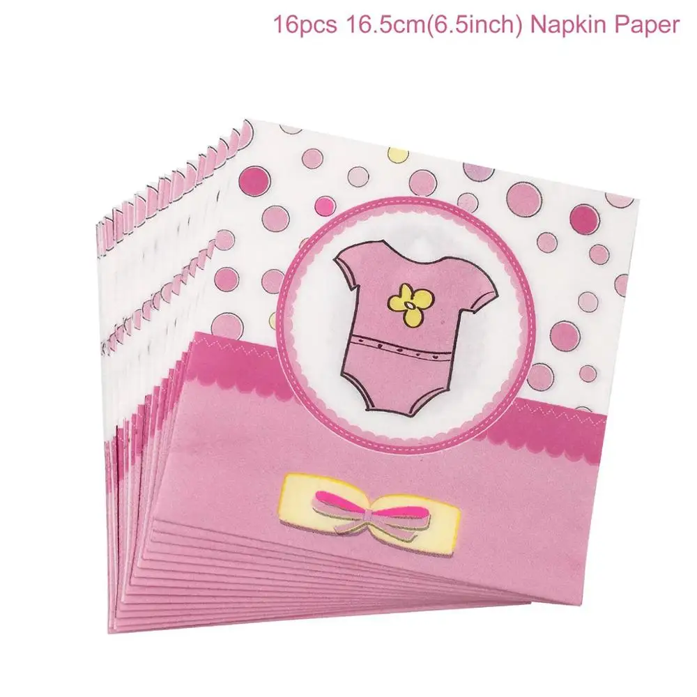 Napkin Paper 16pcs A Huiran 10 шт., открытки, советы по предсказанию ребенка, сувенирная игра, декор для детского душа, крестины, декор для мальчиков и девочек, товары для дня рождения - Цвет: Napkin Paper 16pcs A