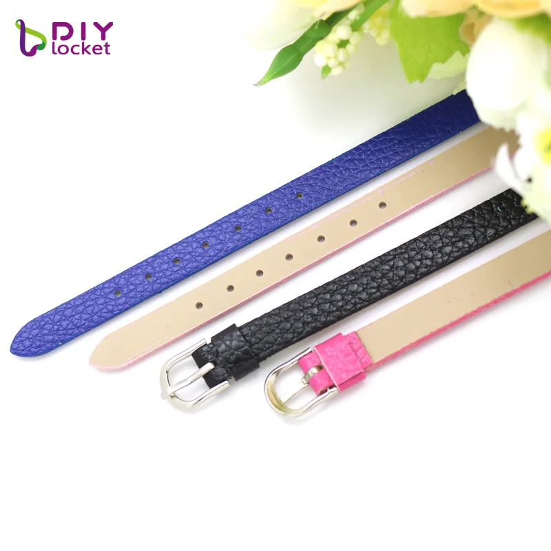 Горячая Распродажа! 8 мм кожаный браслет из зернистой ПУ кожи модный аксессуар