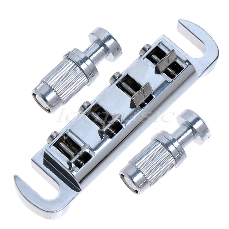 Новая хромированная обмотка вокруг моста Стопорная штанга 4 струнная басовая