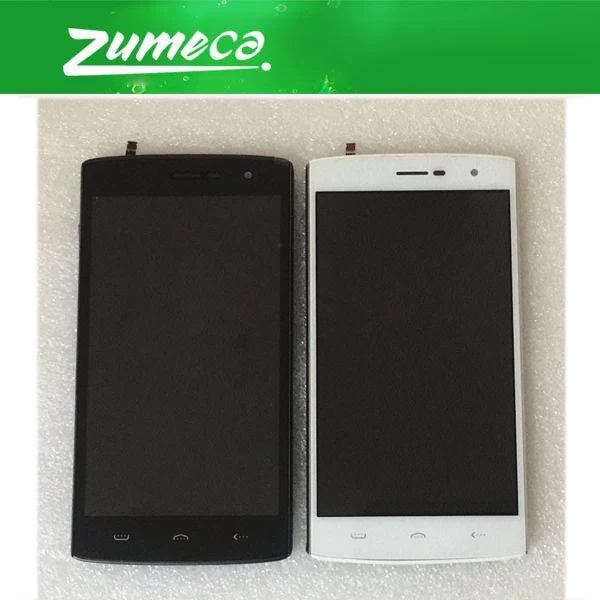 Для Homtom HT7 Pro HT7Pro ЖК дисплей экран + сенсорный дигитайзер с рамкой в сборе черный