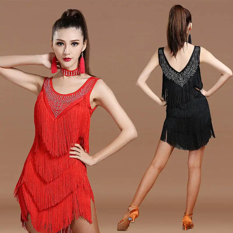 Новинка 2021 платья для латинских танцев костюмы женщин/девушек сексуальная