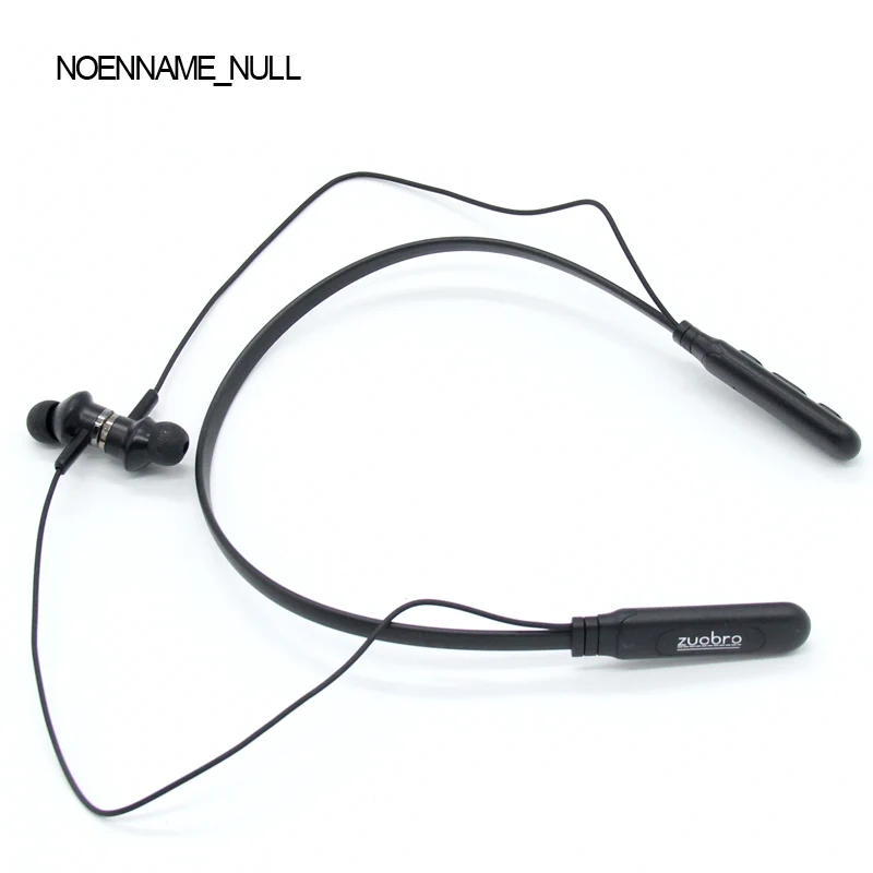 NoEnName_Null Bluetooth Headset Built-in Microphone Wireless Lightweight Neckband Sports Headphones Earbud Stereo Auriculares |