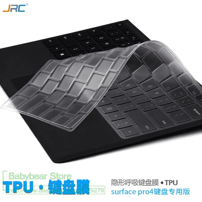 Прозрачный тонкий чехол для клавиатуры Ulrta US Layout TPU Microsoft Surface book 2 15 6 ''Pro 3 4 Pro3 Pro4