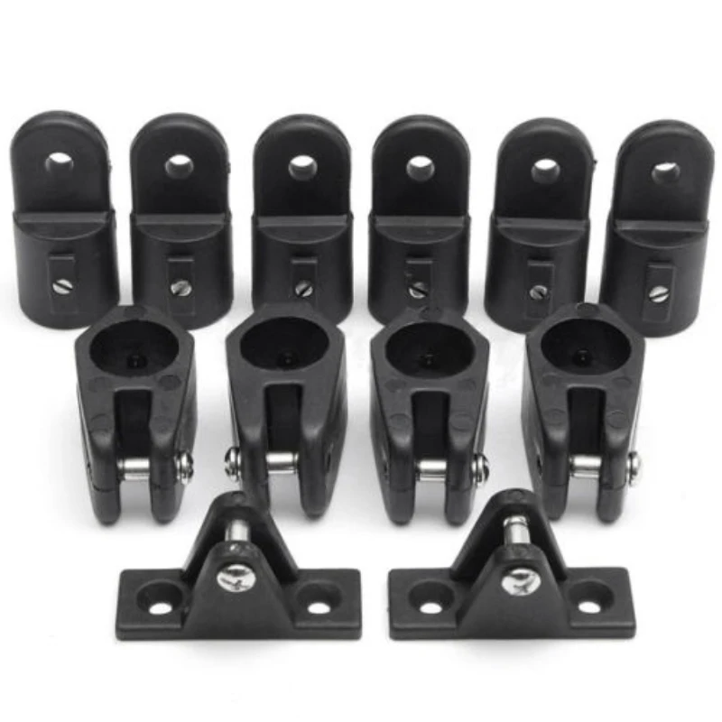 Нейлоновые фитинги для лодки набор оборудования 7/8 &quotчерный 12 шт 3 банта Bimini