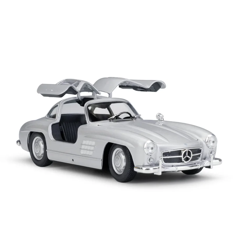 Реалистичная Изысканная Коллекционная классическая модель автомобиля benz 1/24 SL из