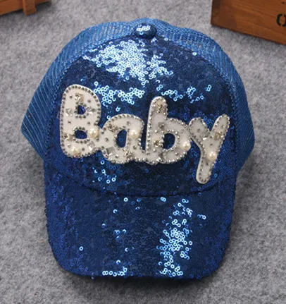 Kids Cartoon Casquette Flat Snapback Cap Children Cotton Baseball Baby Boys and Girls Sequins Hip-Hop Hats 2017 | Детская одежда и