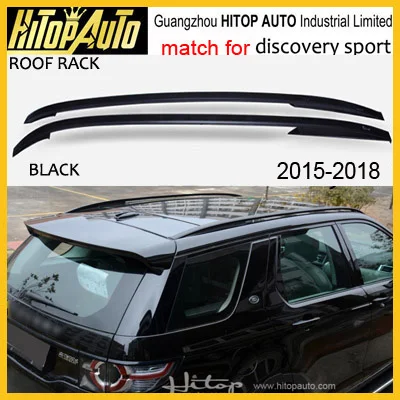 OE модель багажник на крышу/рейка на крышу для Land Rover Discovery Sport-, черный и серебристый. По ISO9001 завод. Азия - Цвет: roof rack black