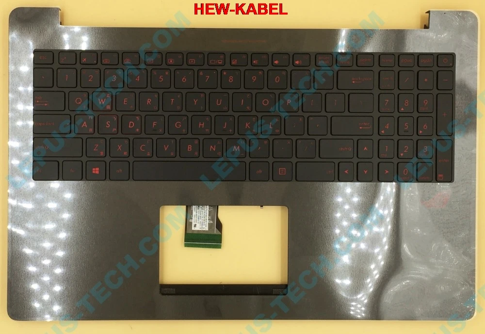 TW США Великобритания Подсветка клавиатуры для ASUS ROG N501 N501JW G501 G501JW G501VW клавиатура с