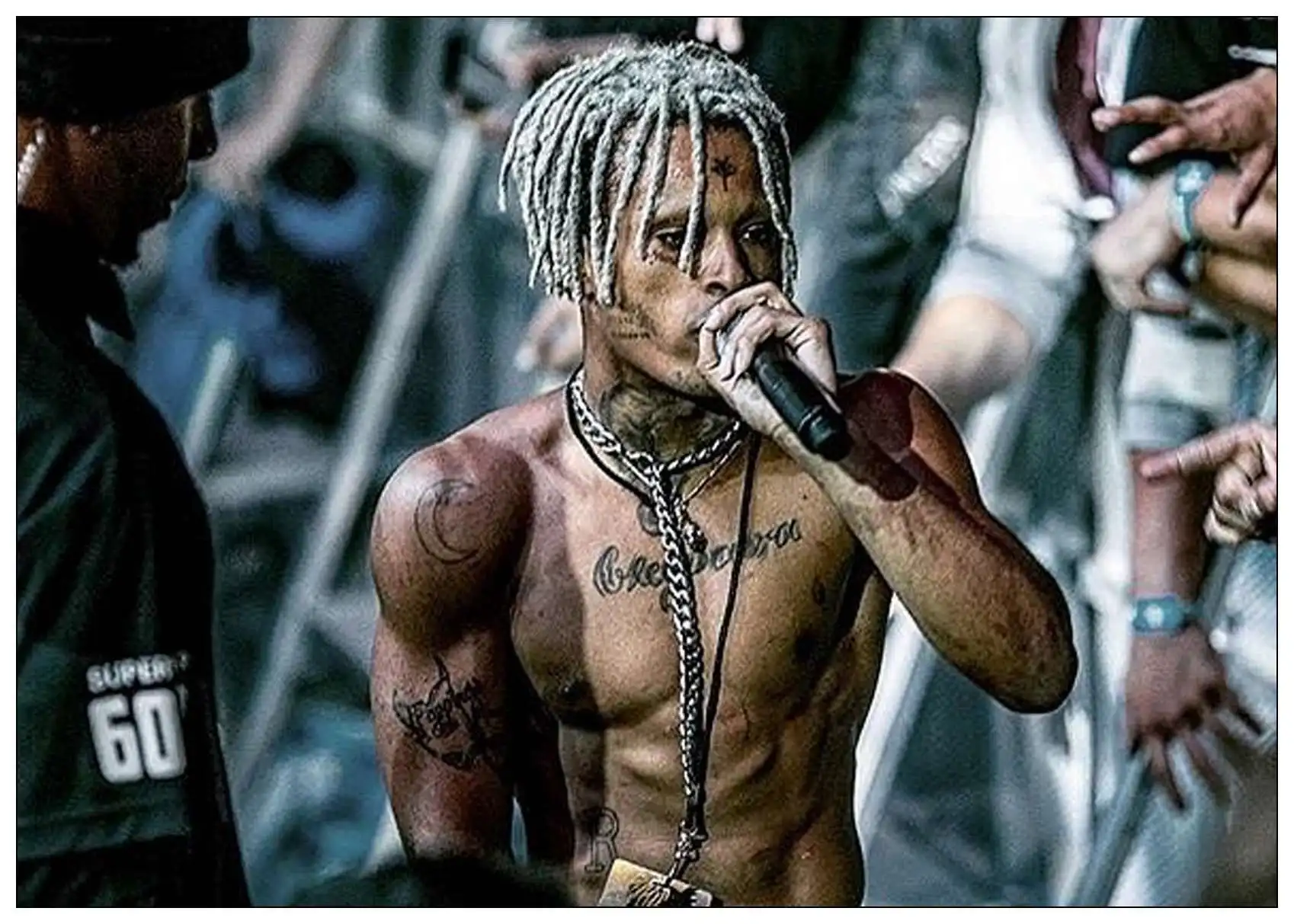 XXXTentacion рэп хип-хоп музыка Звезда Певица художественный плакат белая бумага с покрытием печать живопись для домашнего декора Настенный художественный плакат