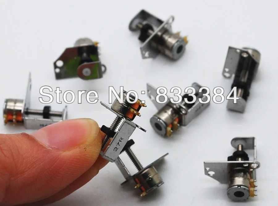 Низкая цена 20 шт Япония Sanyo 2 фазы 4 провода Mimi шаговый двигатель микро D6mm 3-5V DC