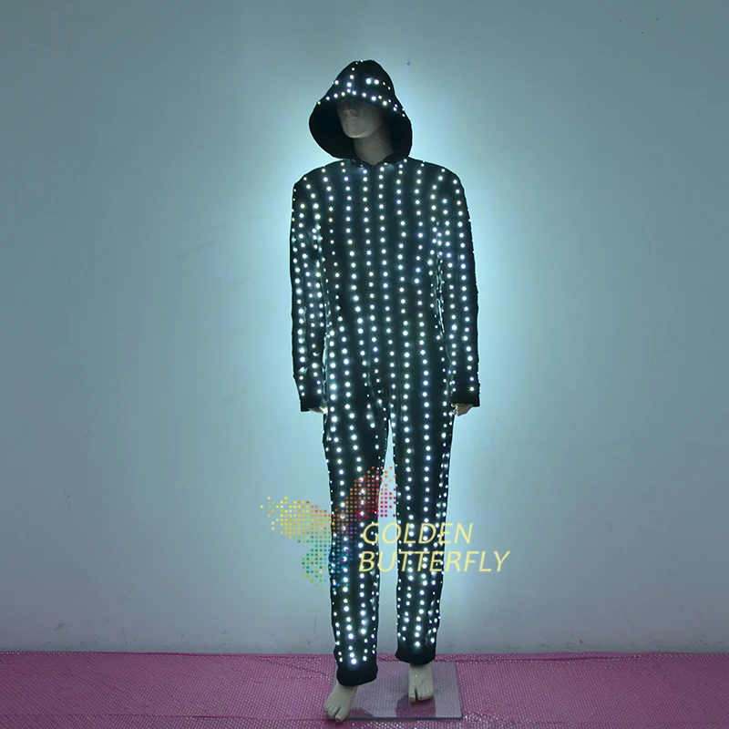 

LED luminous conjoined clothes