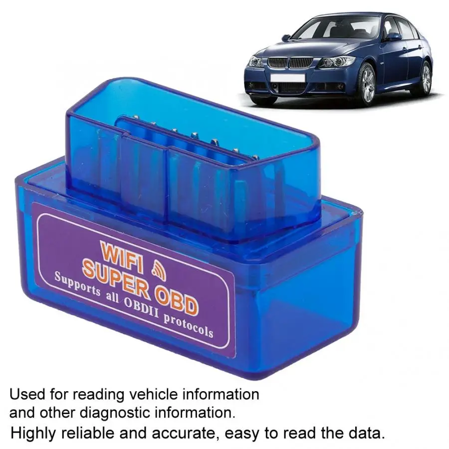 Тестер тормозной жидкости C12 V1.5 WIFI Мини автоматический сканер Супер OBD