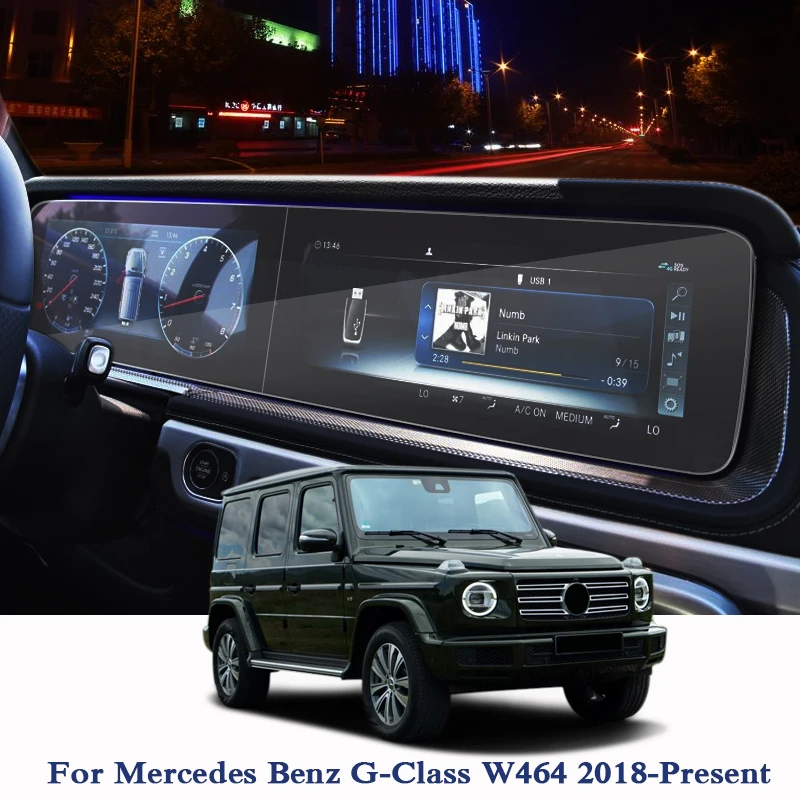 Автомобильный Стайлинг приборной панели пленка для Mersedes Benz G Class W464 2018 2019