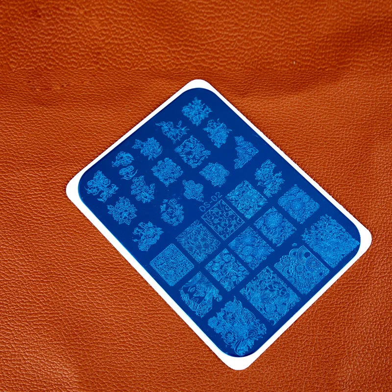 Nail Art Template Nails Image Metal Stamping Plate Strawberry Cherry Morning Glory Butterfly Flowers Stamp Stencils OS-02 | Красота и