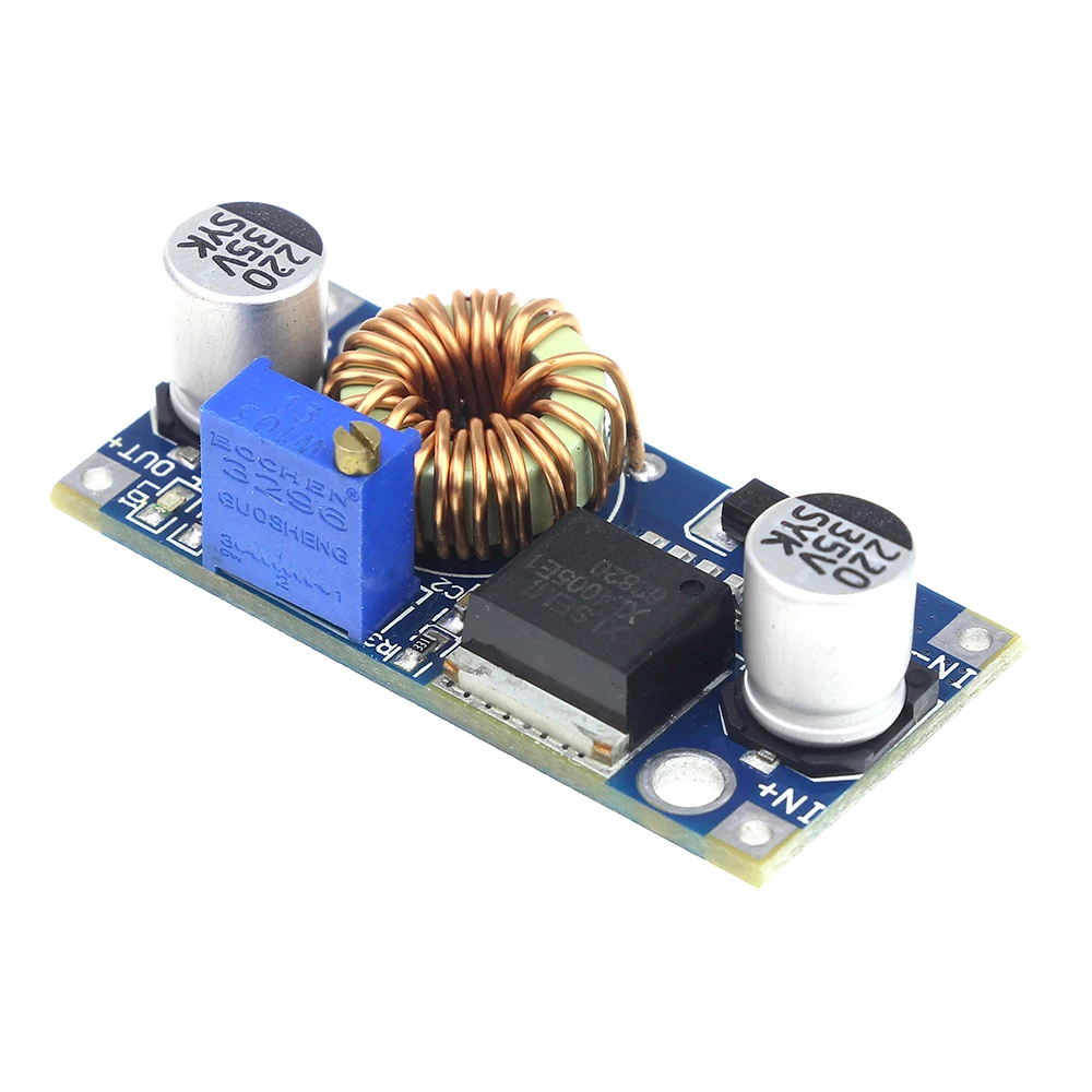 XL4005 DSN5000 Beyond LM2596 DC-DC Регулируемый понижающий модуль питания 5А большой ток большая