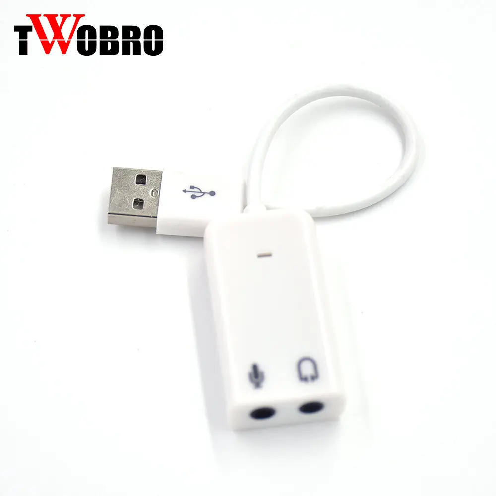 3D 2 0 Виртуальный 7 1 канальный Внешний USB Аудио Звуковая карта адаптер Звуковые