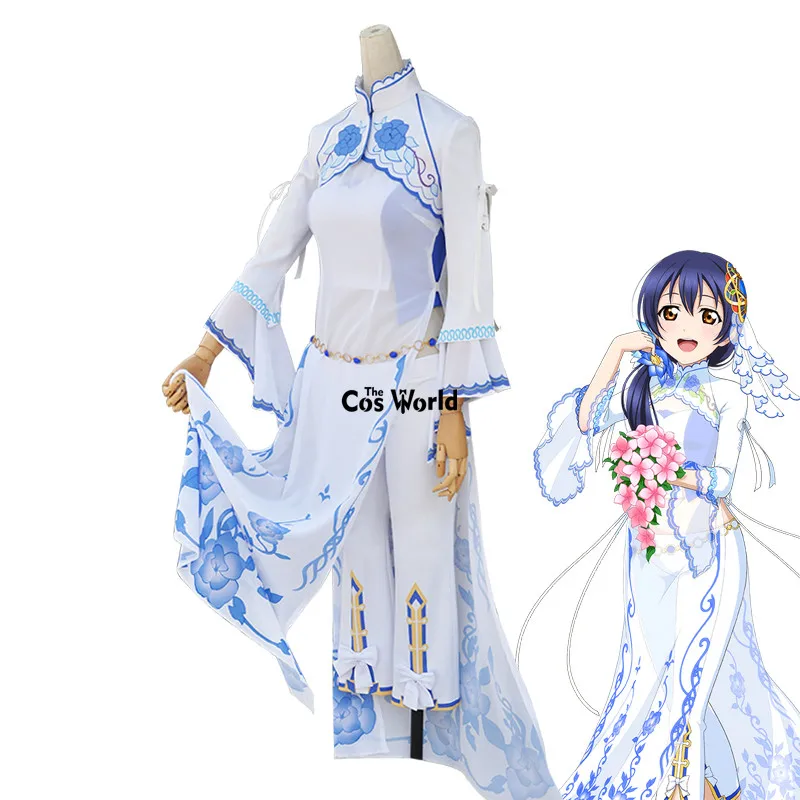 Женский костюм в стиле Ципао Love Live для косплея Нико Ядзава соноды топы и брюки| |