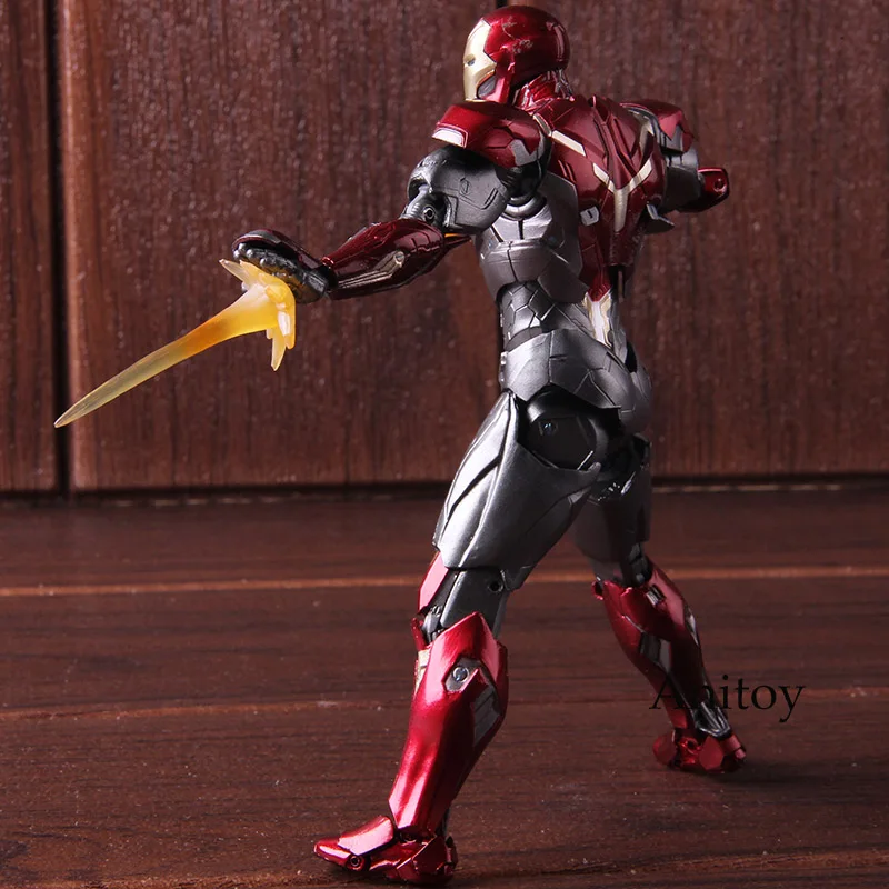 СВЧ Marvel Legends, Железный человек, фигурка со знаком Железного человека XLVII MK 47, ПВХ, Коллекционная модель игрушки