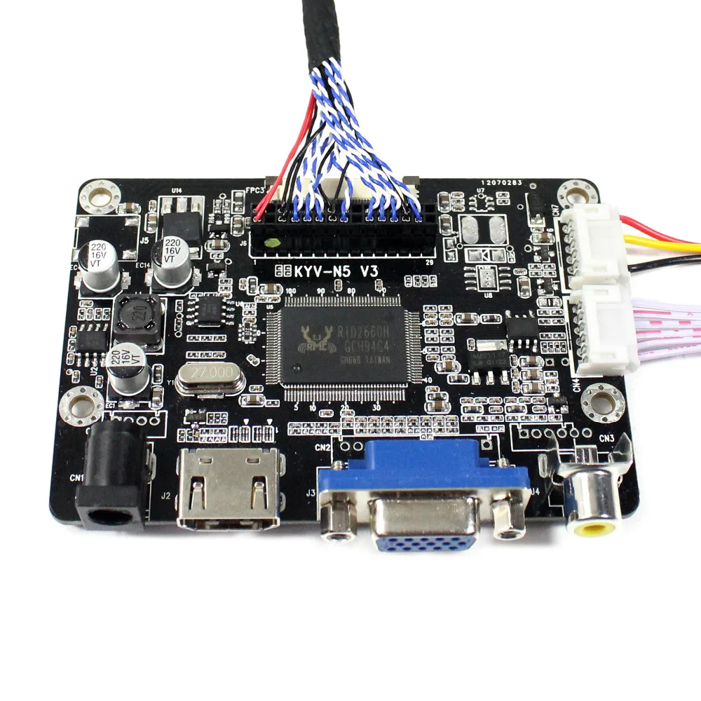 Плата контроллера HD MI VGA AV LCD KYV-N5 V3 для 15 4 дюймов N154C1-L02 LP154WP1 17 LTN170X2 B170PW01 1440x900