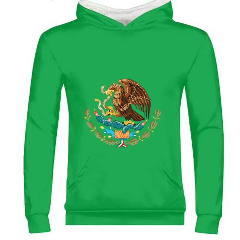 Соединенные Штаты Мехико мужской индивидуальный номер mex молния толстовка Национальный флаг mx испанский мексиканский печати фото одежда - Цвет: 1003