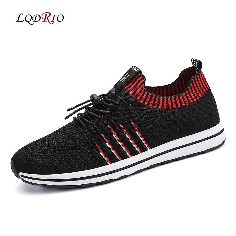 Lqdrio мужские кроссовки 9908 свет Кроссовки Спорт на открытом воздухе Slip On
