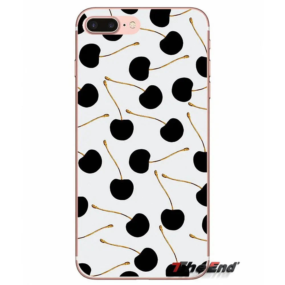 Чехол для Телефона iPhone X 4 4S 5 5S 5C SE 6 6S 7 8 Plus Samsung Galaxy J1 J3 J5 J7 A3 A5 2016 2017 Cherries Pitters Fruits Cherry |
