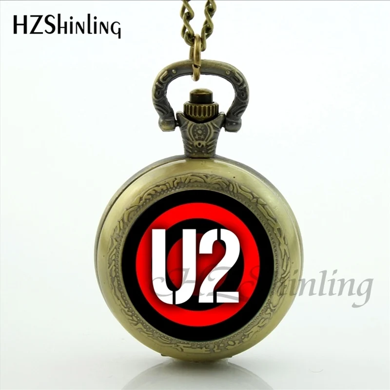 Новые модные Берлинские альтернативные поп рок группы U2 карманные часы стимпанк