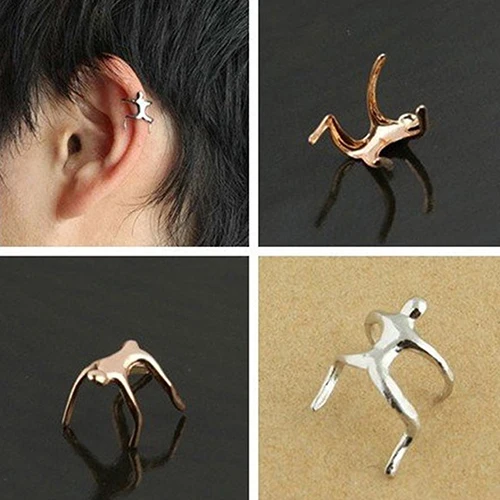 Женские модные клипсы-клипсы для ушей в стиле панк-рок 1 шт. пирсинг манжет