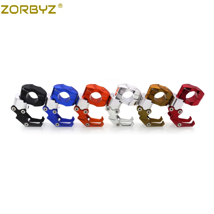 ZORBYZ мотоциклетный 1/4 'དྷ мм CNC алюминиевый руль для багажа шлем сумка вешалка