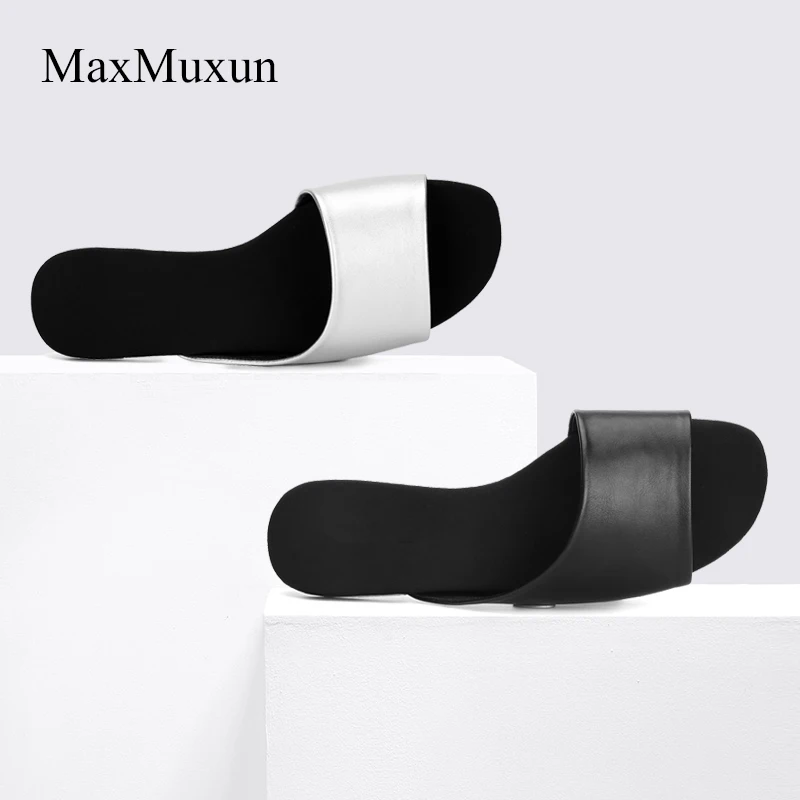 MaxMuxun/Новое поступление женские шлепанцы открытые сандалии Нескользящие модные
