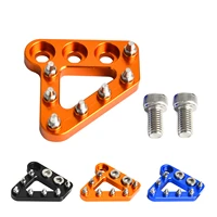 nicecnc brake pedal lever foot step plate for ktm exc sx sxf xc xcf excf excw 125 200 250 300 350 400 450 525 530 2004 2015 etc