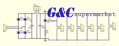 LM7809 Шаг вниз 12 В-35 В до 9 Питание DIY Kit | Электронные компоненты и принадлежности