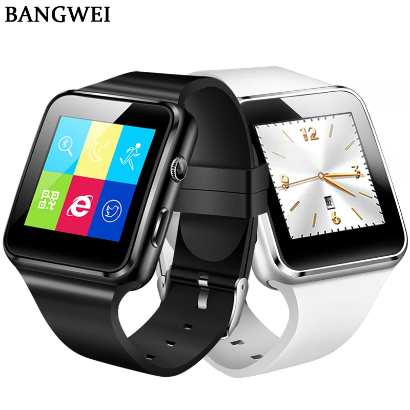 BANGWEI Bluetooth умные часы Android Телефонный звонок Relogio для мобильного телефона 2G GSM SIM TF