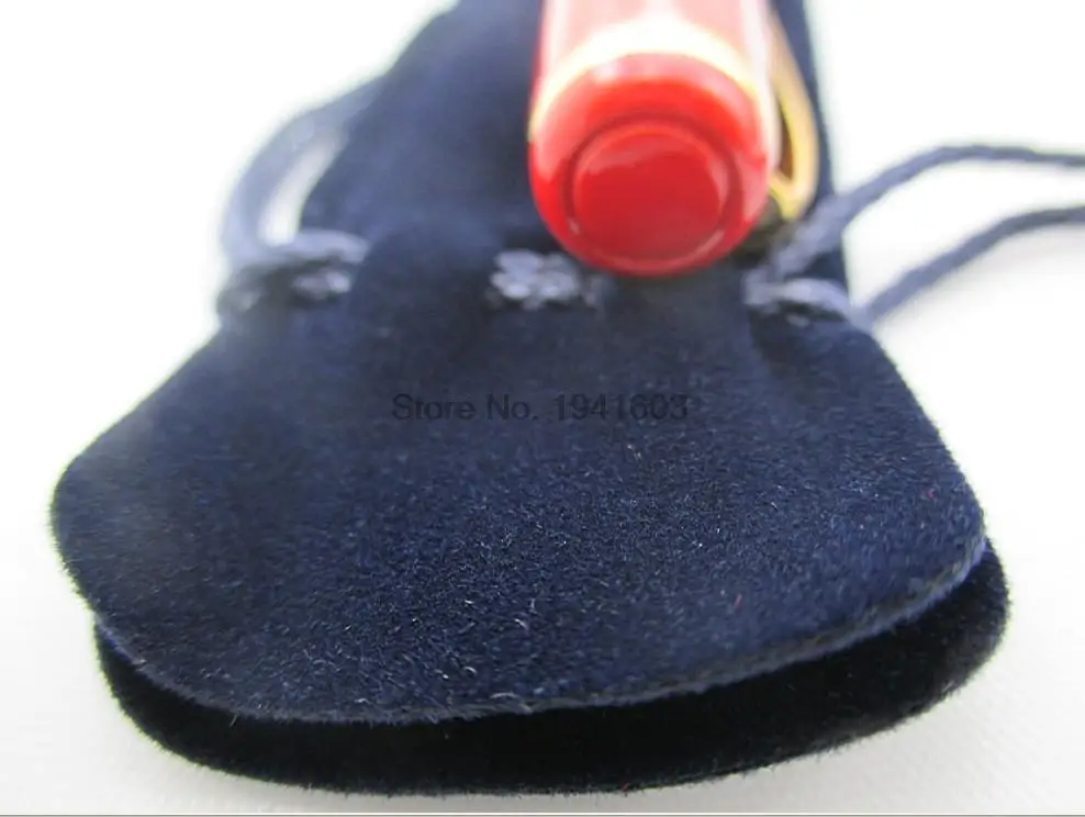 

20pcs/lot Pen case Velvet pouch for pen DARK BLUE color wholesale