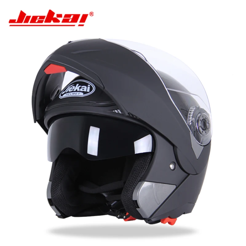 

NEW JIEKAI Model Motorcycle Flip up Helmet Racing Summer Winter Dual Lens Visor Moto Motorbike Motor bike Helmets