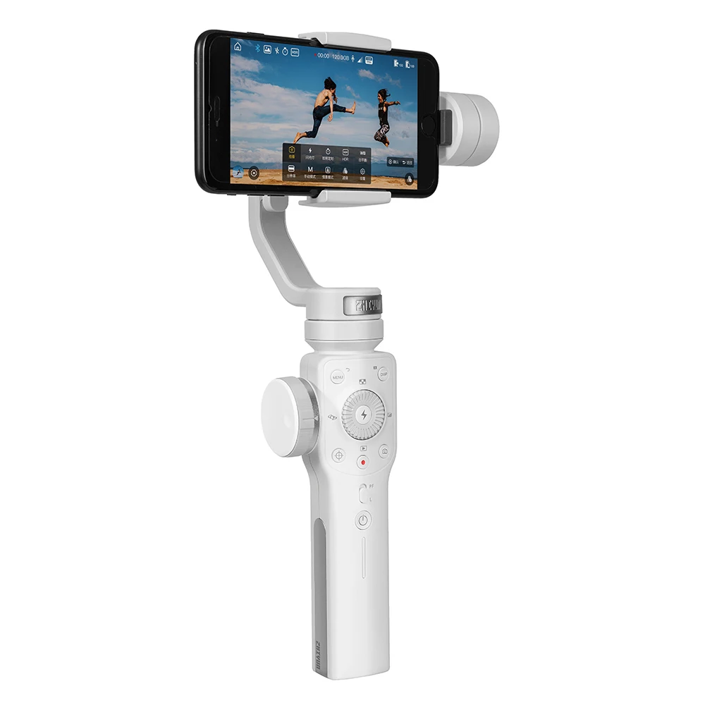 Оригинальный Zhiyun Smooth 4 ручной карданный 3 осевой стабилизатор оси стабилизатором