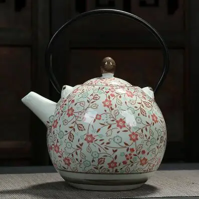 Style A TANGPIN большой емкости Японский керамический заварочный чайник японский чайный сервиз Посуда для напитков - Цвет: Style A