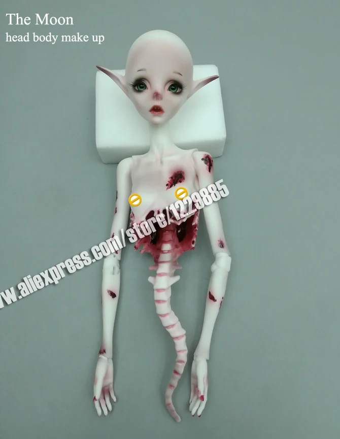 HeHeBJD 1/6 Луна и Звезда игрушка куклы Смола bjd бесплатные глаза Бесплатная