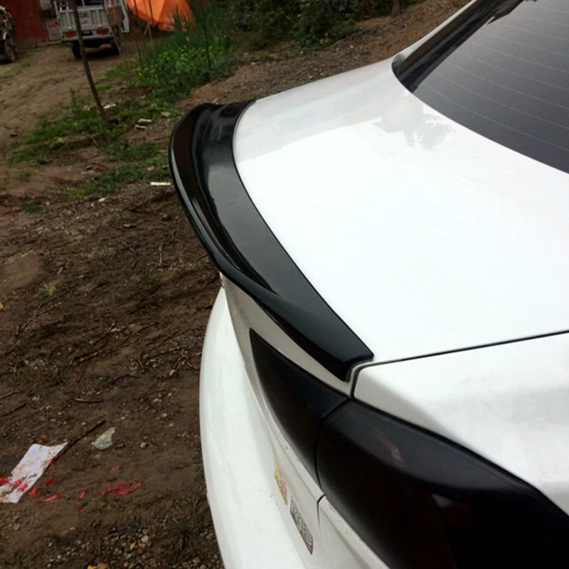 Спойлер для Mitsubishi Lancer 2006 2018 высококачественный спойлер из АБС пластика или