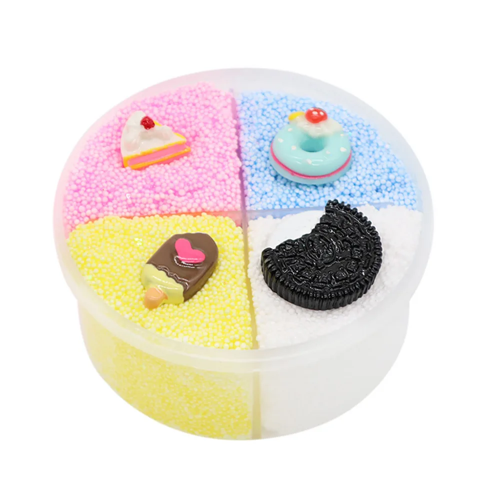 Пушистый пенопластовый глиняный светильник мягкий красивый цвет смешивание