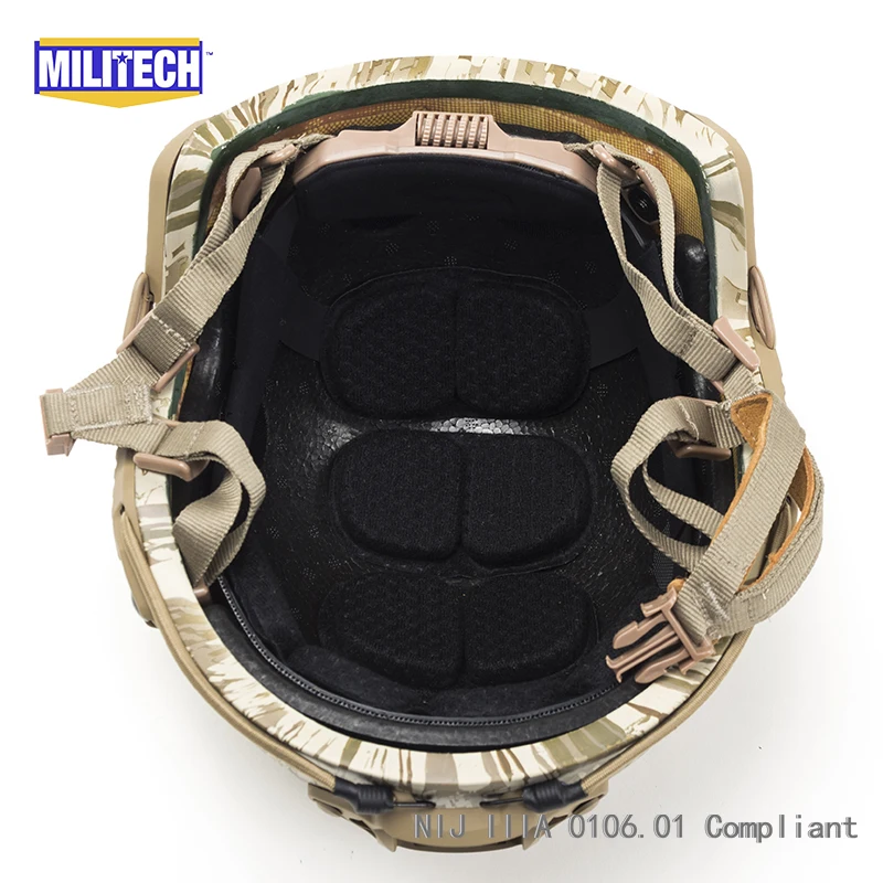 ISO сертифицированный MILITECH AOR1 Делюкс червячный циферблат NIJ уровень IIIA