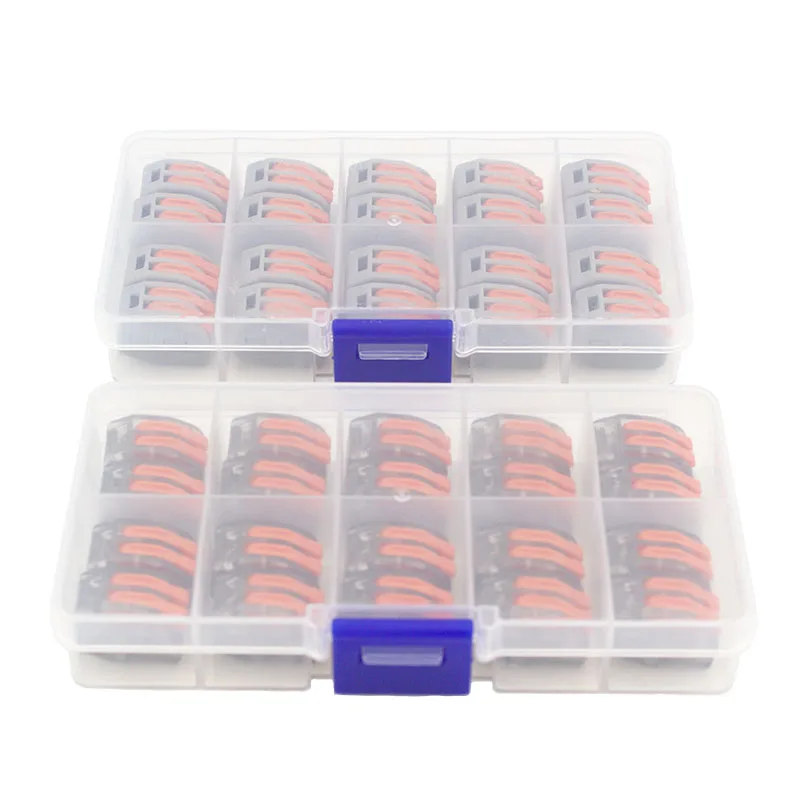 Type 412 20PCS/BOX Electrical Wiring Terminals Household Wire Connectors Fast For Connection Of Wires | Обустройство дома