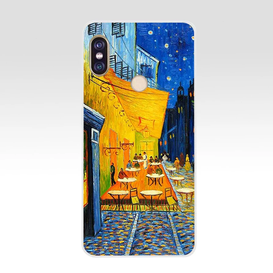 Мягкий Силиконовый ТПУ чехол 257AQ Van Gogh Tardis для телефона xiaomi redmi 6 pro note 5 plus 4 4x mi