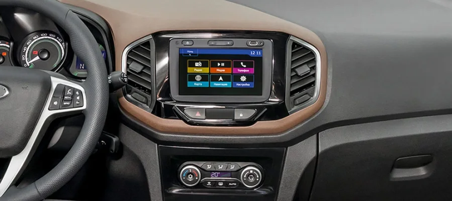 NaviFly ips экран DSP Android 9,0 Автомобильный мультимедийный плеер для Dacia Duster Logan Sandero Lada Xray 2 с Wifi gps навигационный микрофон