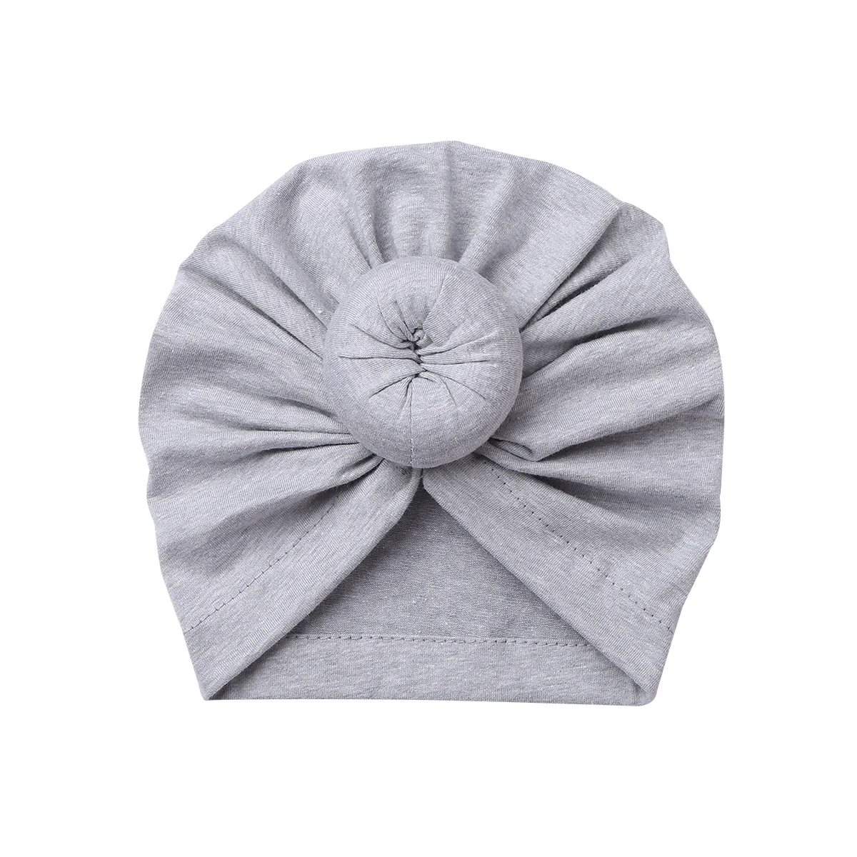 iEFiEL 3-Pack Newborn Toddler Infant Baby Cotton Turban Knot Rabbit Headwrap Hospital Hat Cap Photo Props Summer Knit | Детская одежда