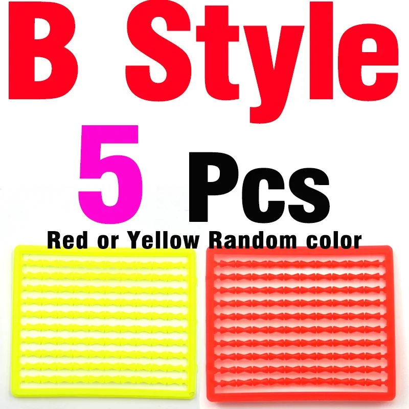 5Cards 500 Pcs mix MNFT 5 шт. приманки гантели остановки ловли карпа волос Стоп больше цветов доступны V приманка пробка для снасти карпа Boilie - Цвет: 5Cards 500 Pcs mix