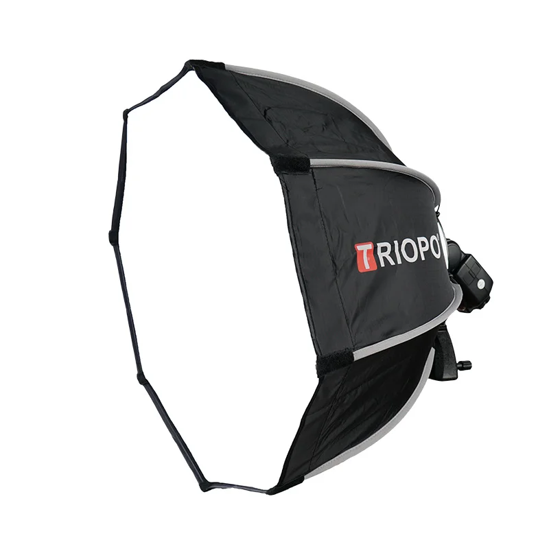 Восьмиугольный зонт софтбокс TRIOPO 55 см с сотовой сеткой для вспышки Godox speedlite