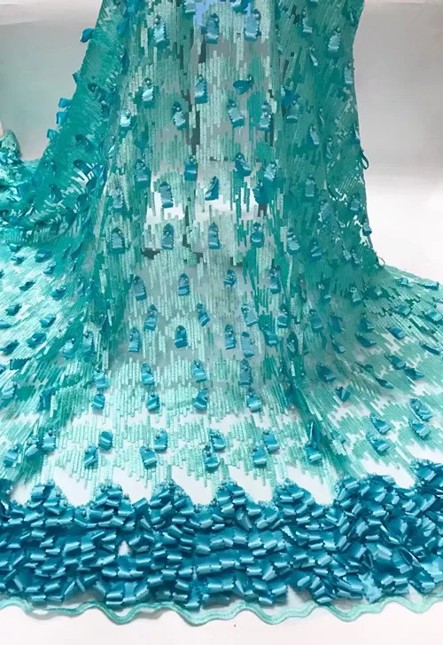 Французский вышитые eaded Кружево Ткань 2017 для Для женщин свадебное платье