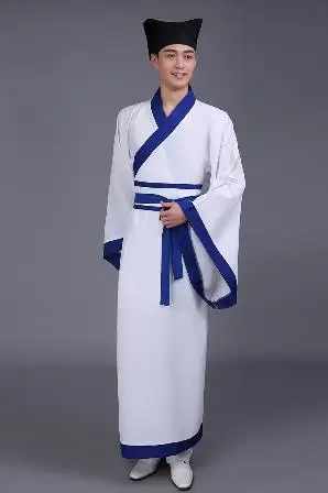 2019 Новый Взрослый Детский костюм Китайский Hanfu платье Мужская одежда для