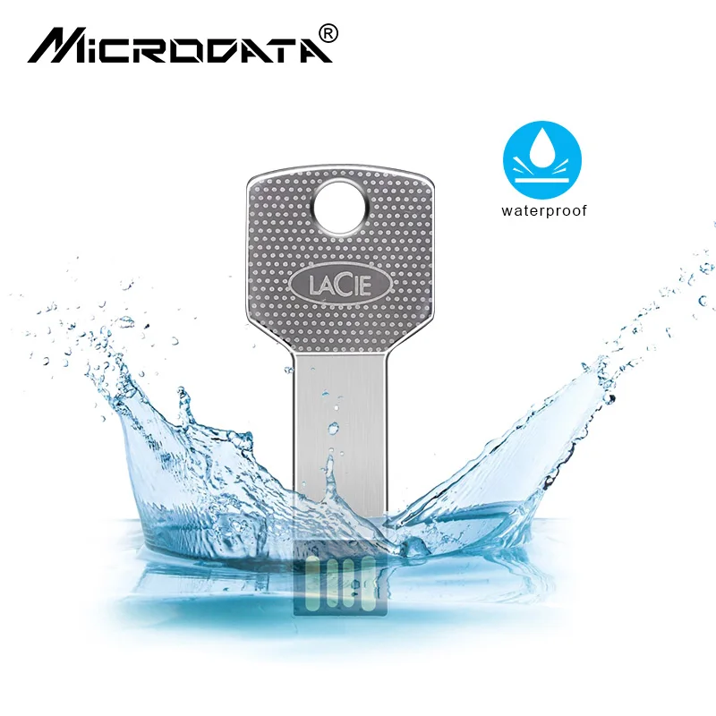 Металлический ключ водонепроницаемый 4 ГБ 8 16 32 64 128 USB флеш накопитель